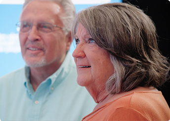 Dick and Jan’s story Patient Dick and caregiver Jan sharing their story with NUBEQA (darolutamide)