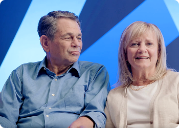 Steve and Nancy’s story Patient Steve and caregiver Nancy share their story with NUBEQA (darolutamide)